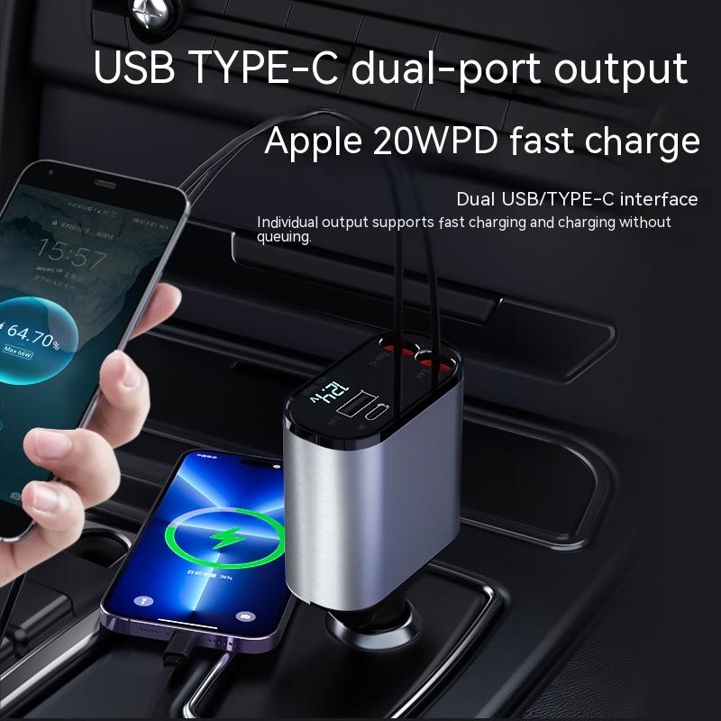 Alpha Yard™ 4-in-1 Car Charger